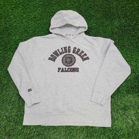 Vintage Bowling Greens Hoodie Large 24x26 Baggy Falcons Y2K - Picture 1 of 13
